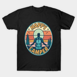 Happy Camper - Camping Lover Design T-Shirt